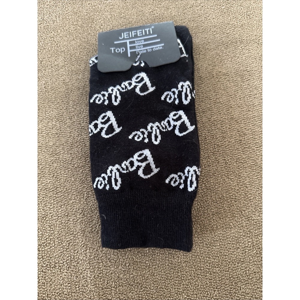 Barbie socks Crew Socks One Size Novelty Fun Socks New (Lexi)